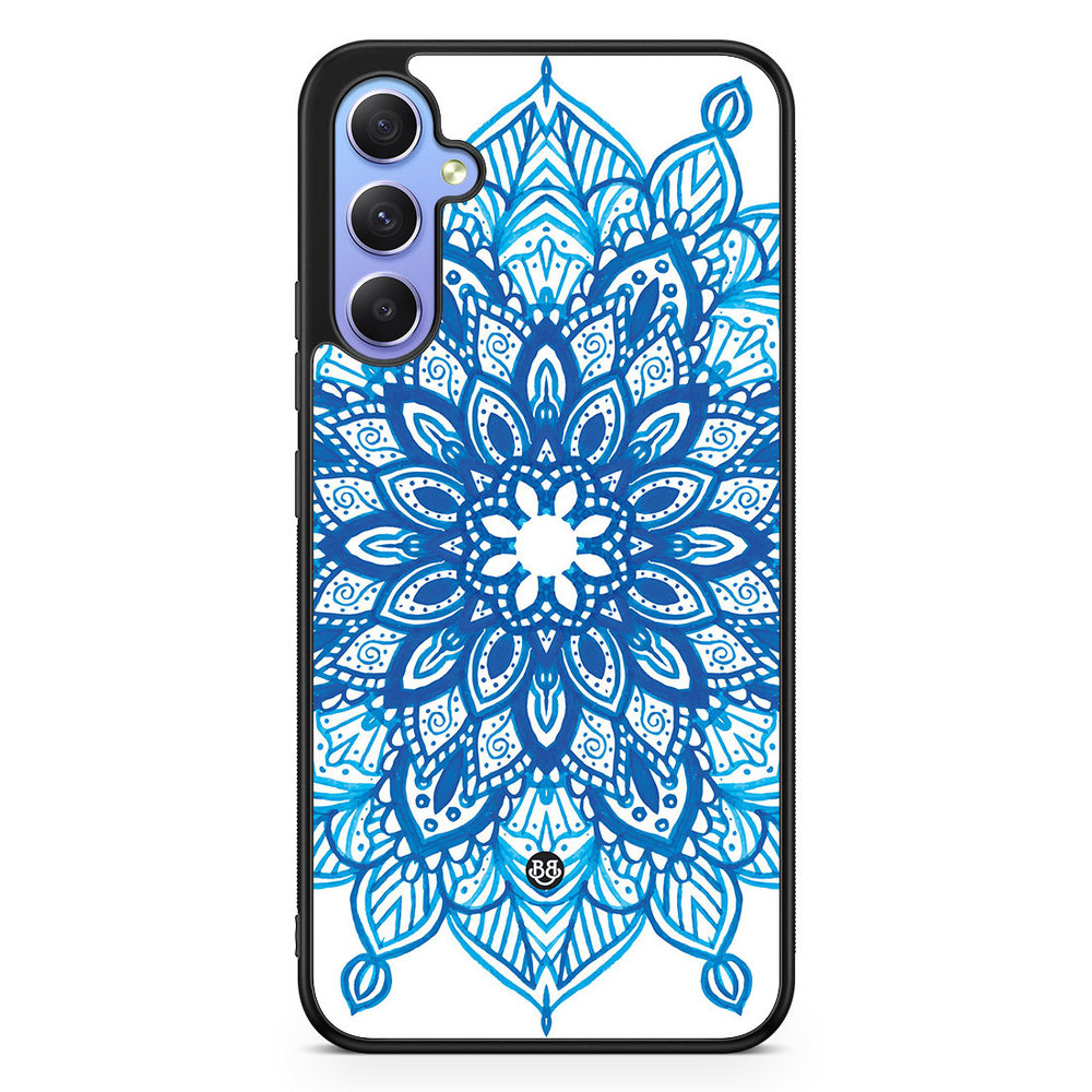 Samsung Galaxy A34 5G Case - Blue Mandala