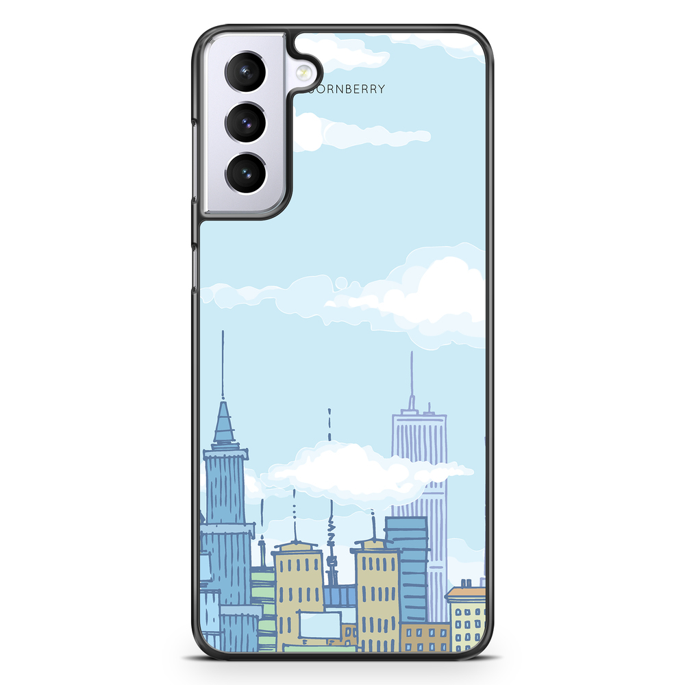 Samsung Galaxy S21 Plus Case - Cartoon Skyline
