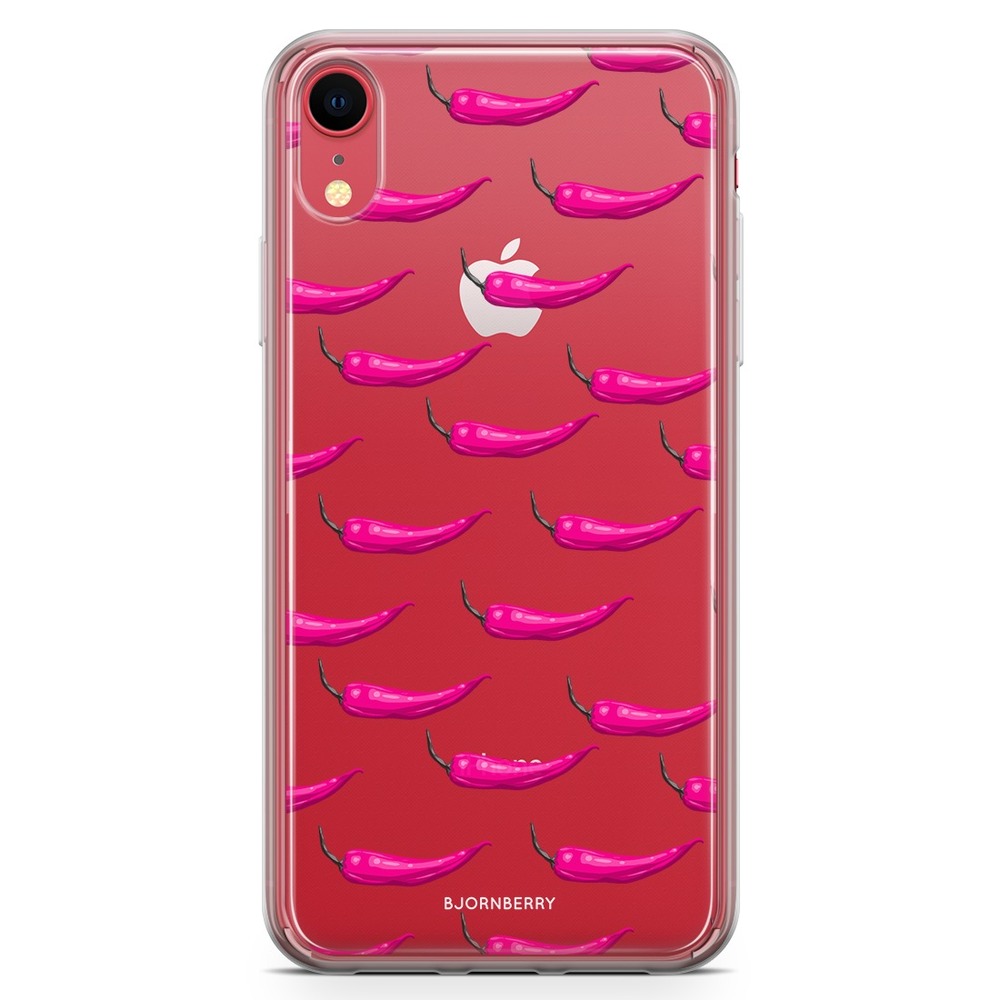 iPhone XR Fashion Case - Chilli Pattern