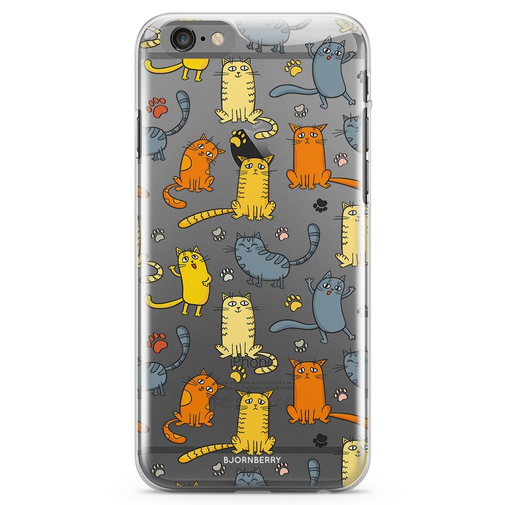 iPhone 6/6s TPU Case - Cat pattern
