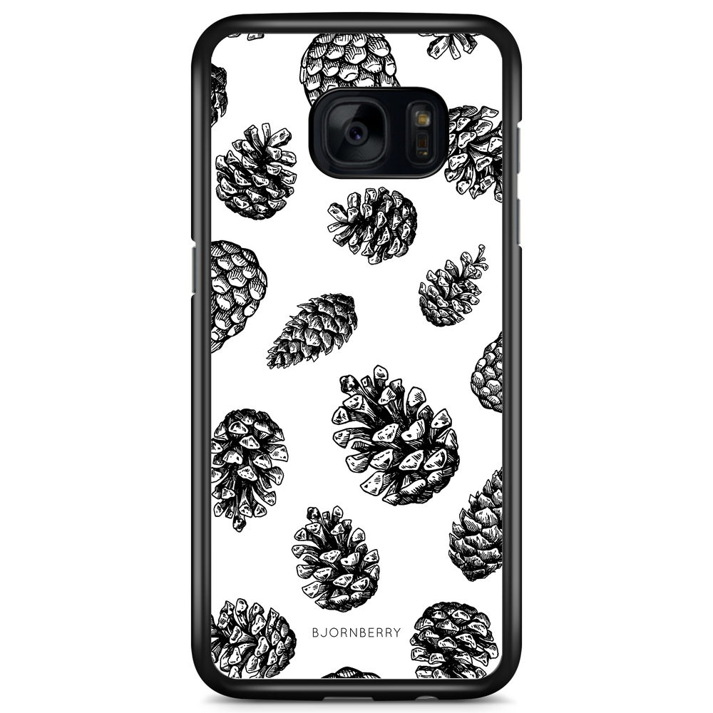 Samsung Galaxy S7 Edge Case - Pine Cone Pattern