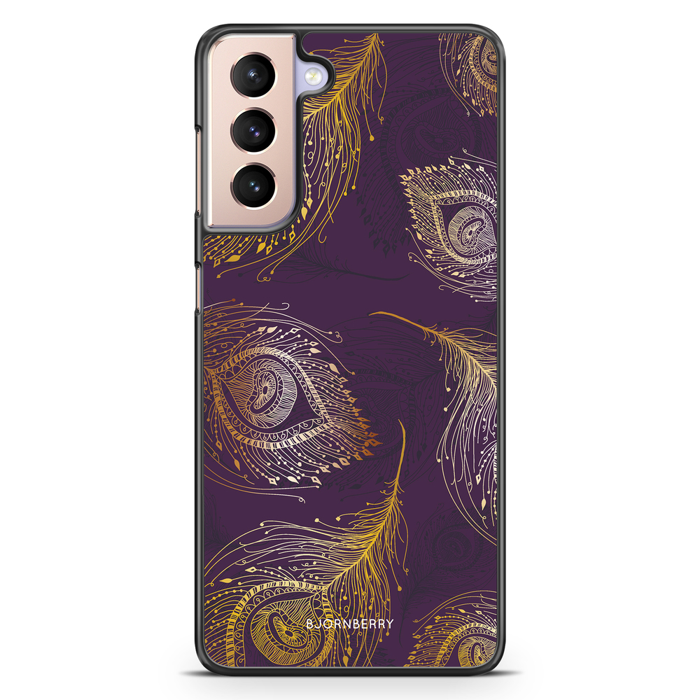 Samsung Galaxy S21 Case - Peacock Feathers