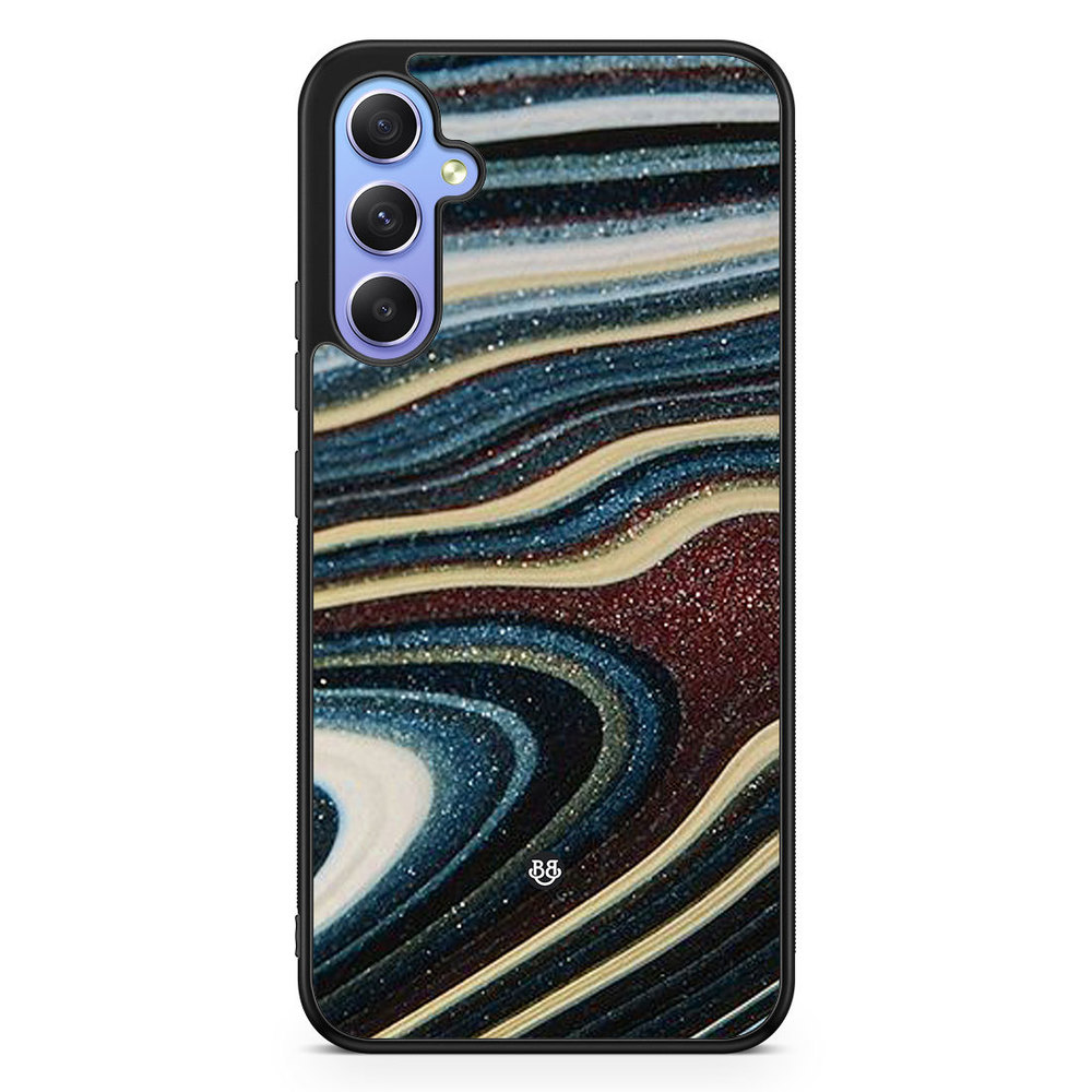 Samsung Galaxy A34 5G Case - Malachite Pattern