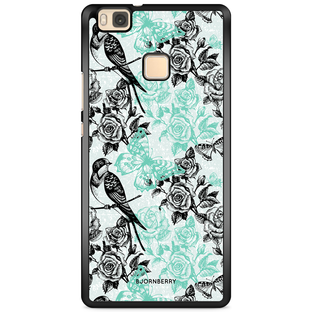 Huawei P9 Lite Case - Birds & Roses