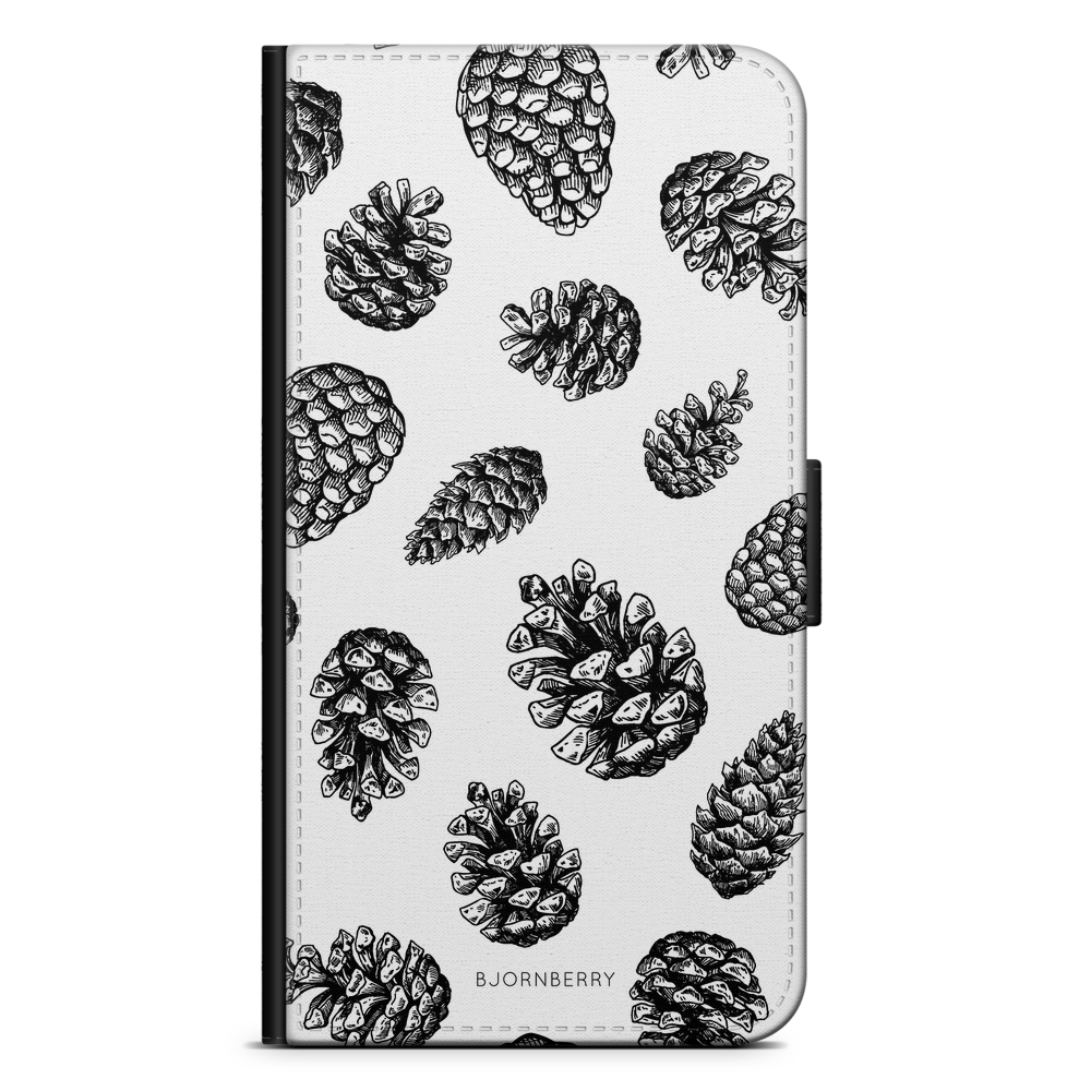 Samsung Galaxy A10 (2019) Wallet Case - Pine Cone Pattern