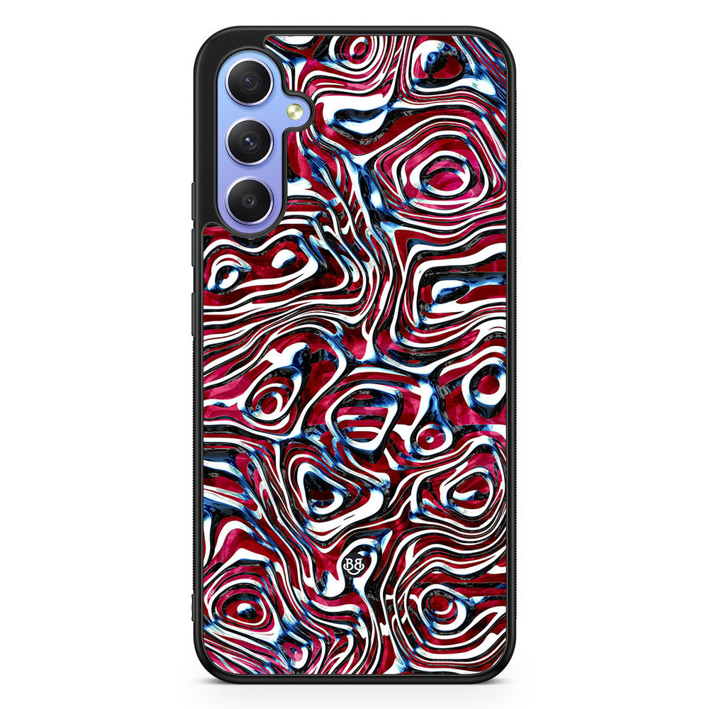 Samsung Galaxy A34 5G Case - Mineral Pattern