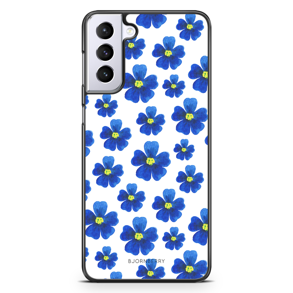 Samsung Galaxy S21 Plus Case - Blue Flowers