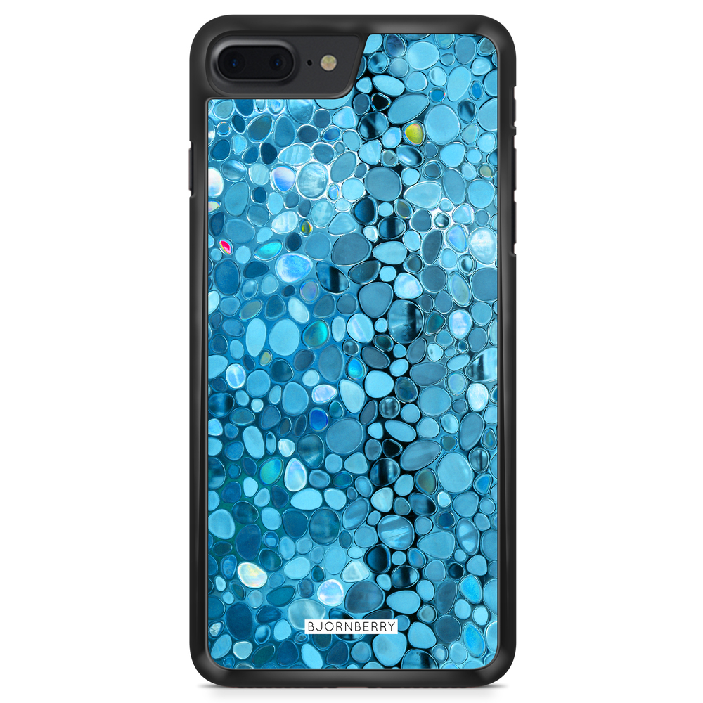 iPhone 8 Plus Case - Stained Glass Blue