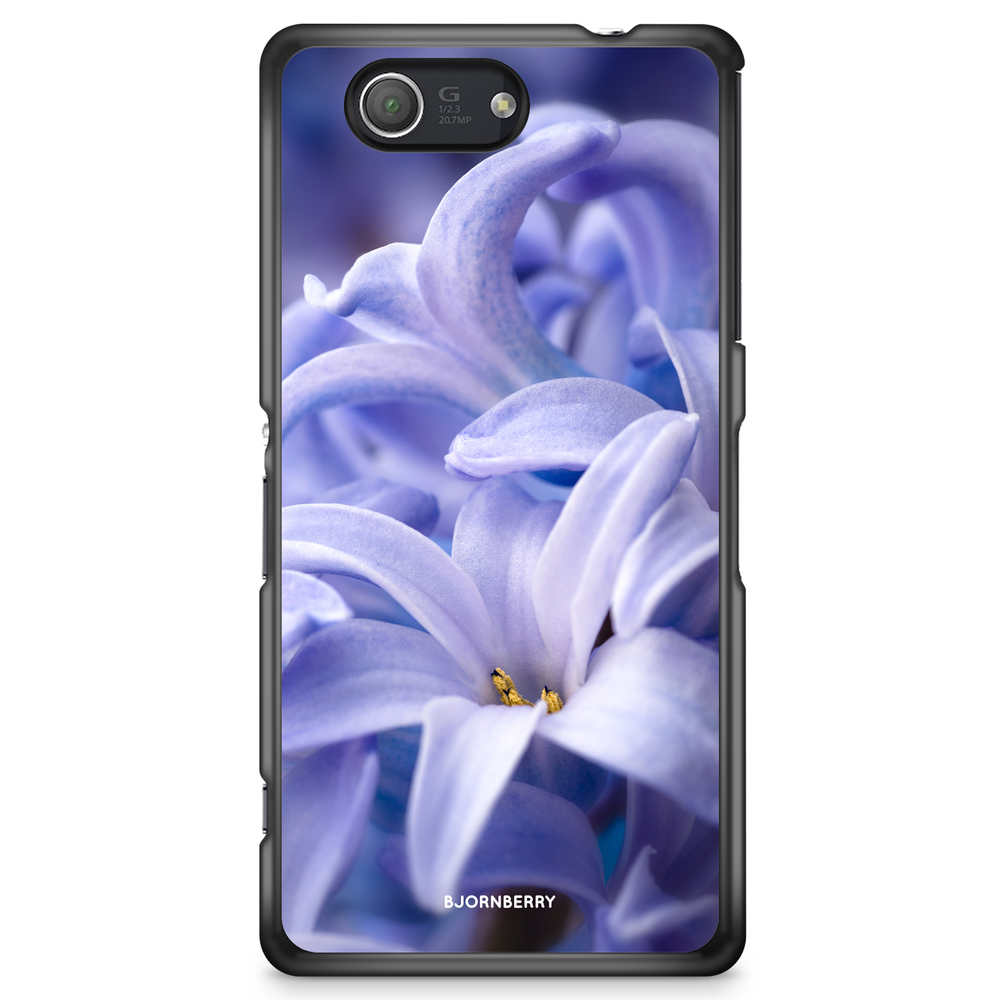 Sony Xperia Z3 Compact Case - Blue Flower