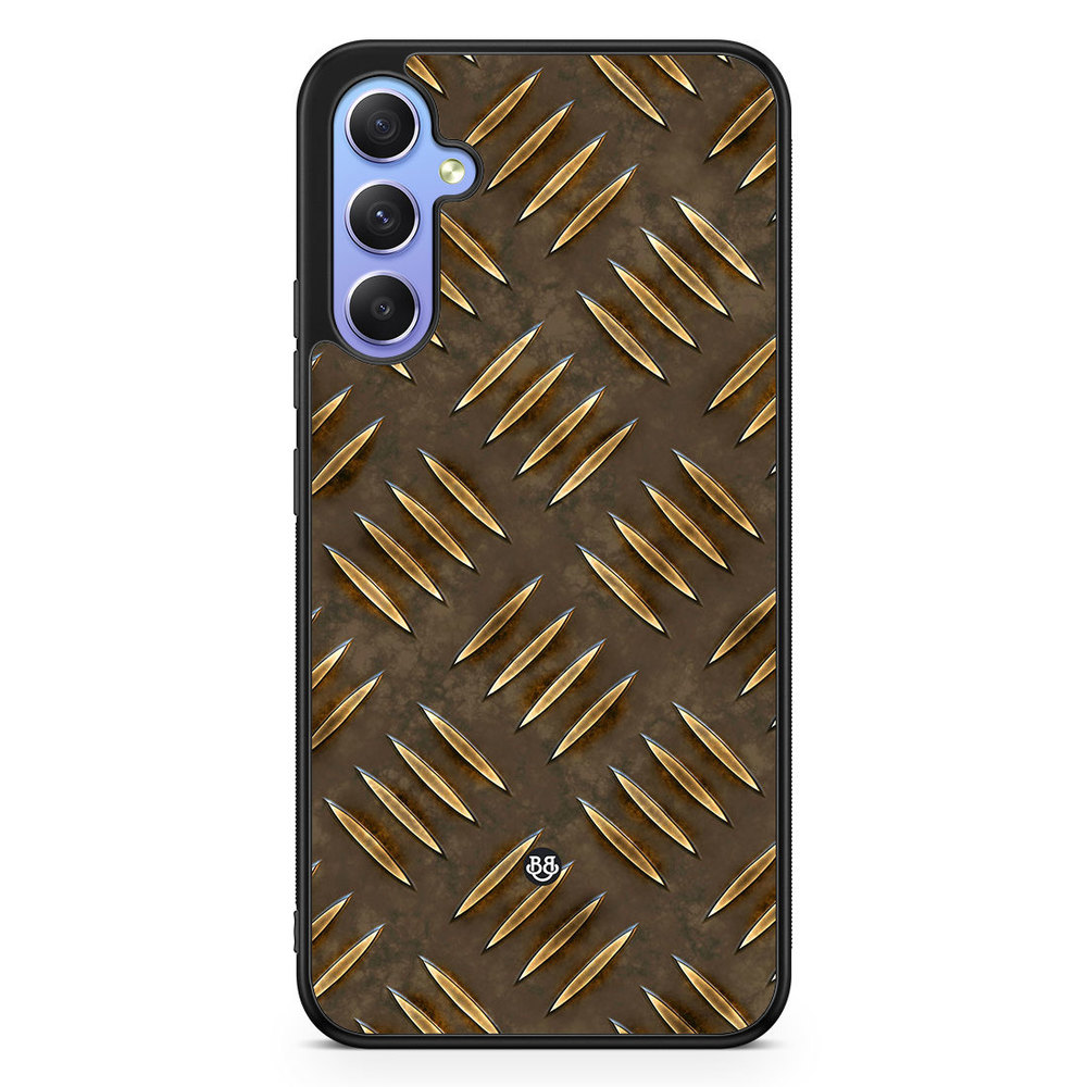 Samsung Galaxy A34 5G Case - Steel pattern