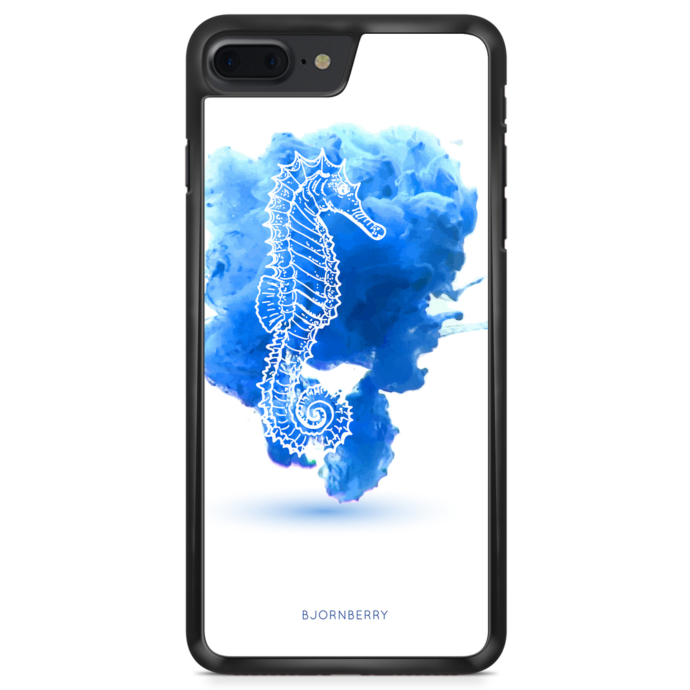 iPhone 8 Plus Case - Sea-Horse Blue