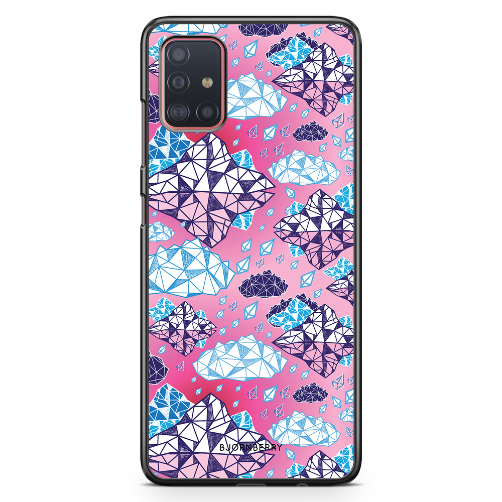 Samsung Galaxy A51 Case - Geometric Clouds