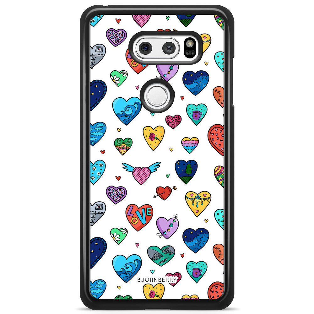 LG V30 Case - Hearts