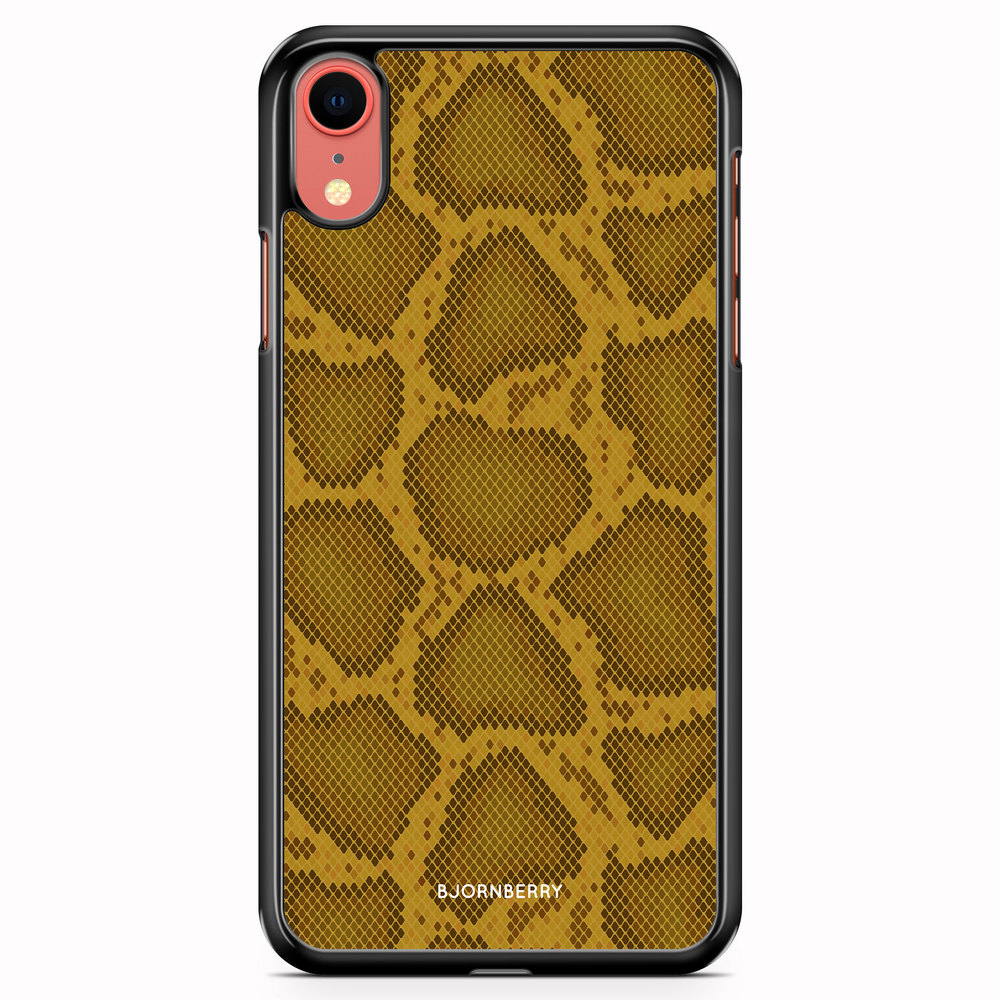 iPhone XR Case Snake Skin BJORNBERRY