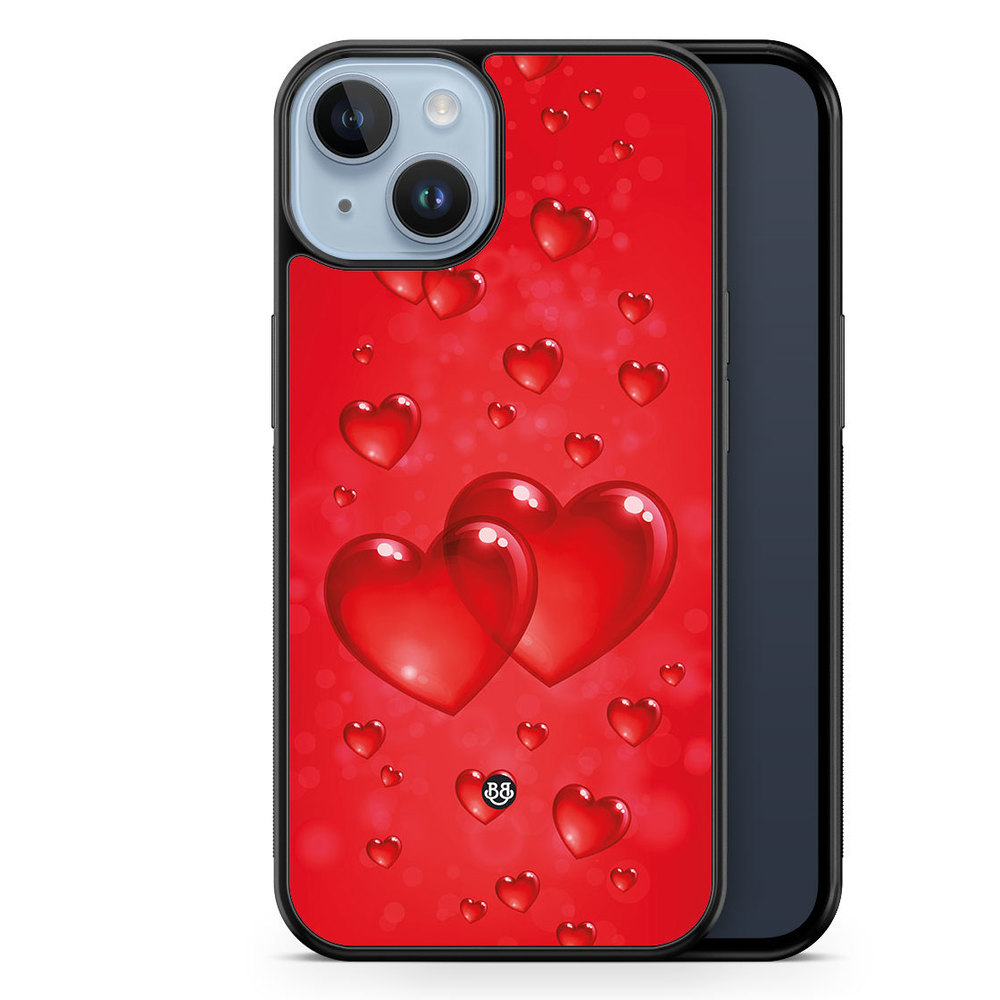 iPhone 14 Plus Skal - Hjärtan