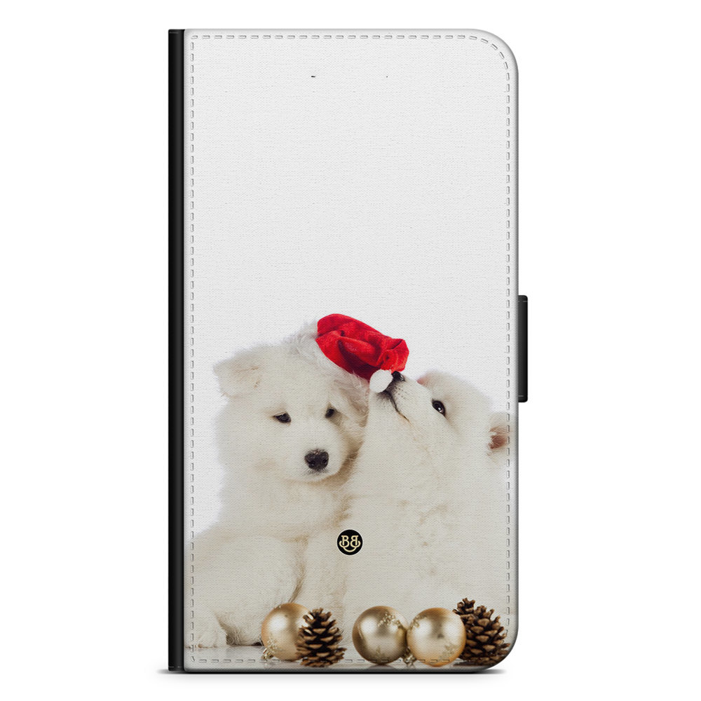 OnePlus 10 Pro 5G Wallet Case - Christmas Dogs