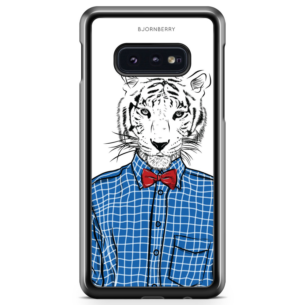 Samsung Galaxy S10e Case - Hipster Tiger
