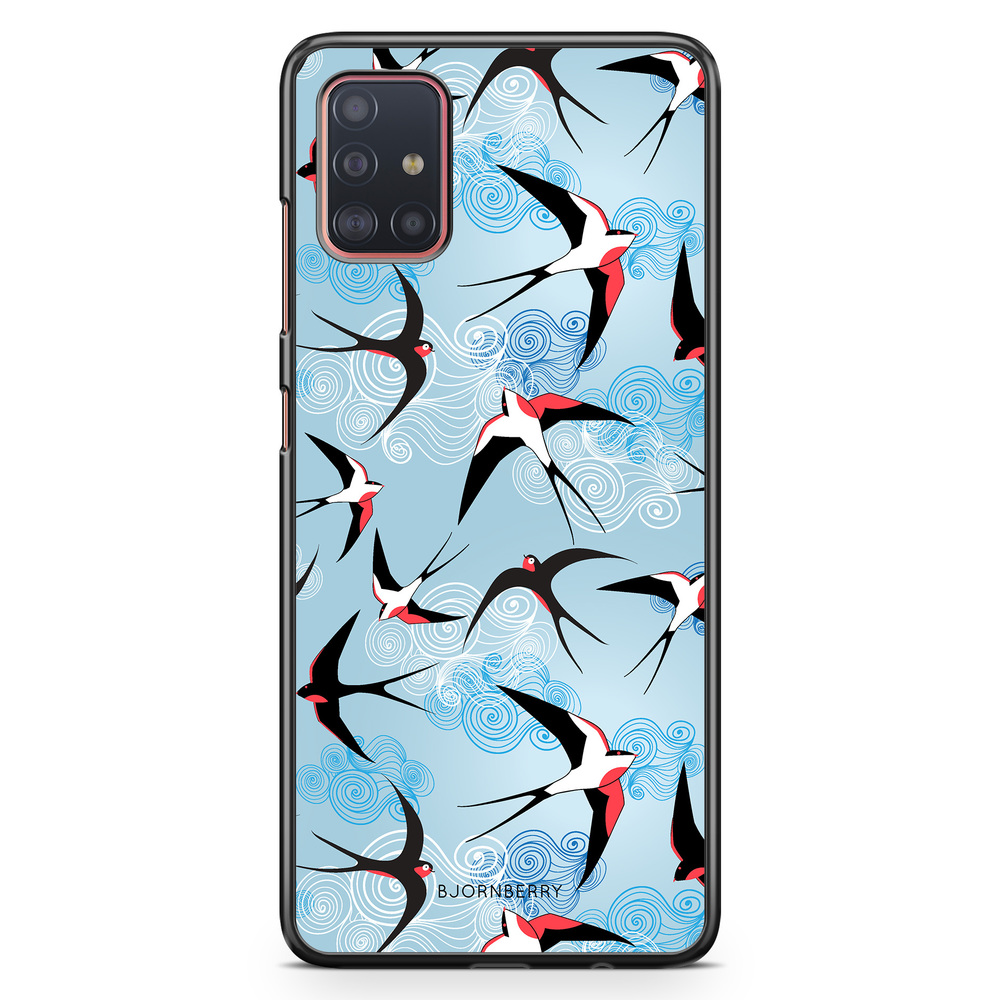 Samsung Galaxy A51 Case - Swallows
