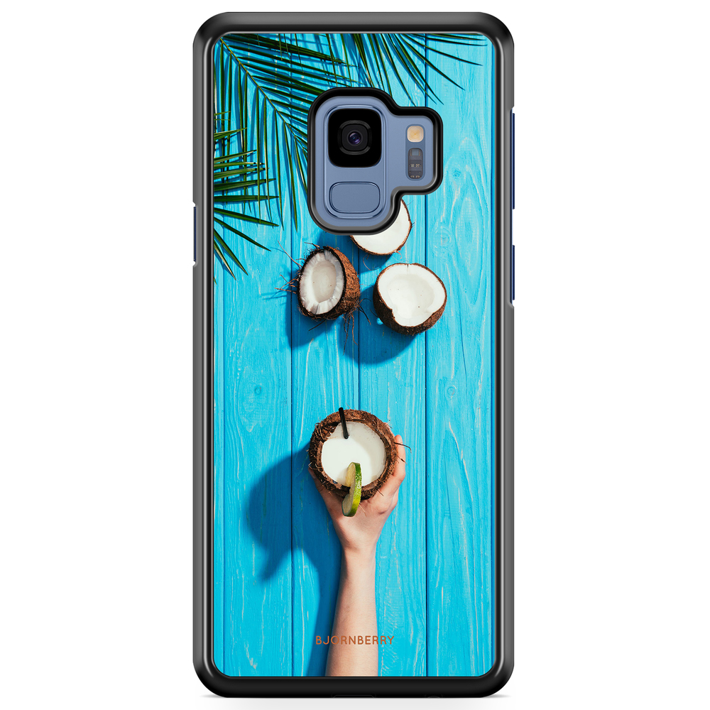 Samsung Galaxy S9 Case - Coconut Drink