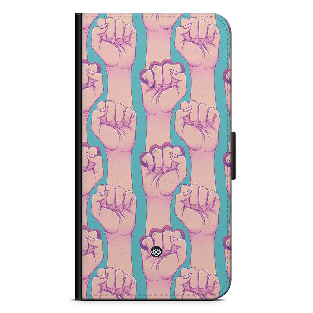 Xiaomi Redmi 9C NFC Wallet Case - Hand Pattern