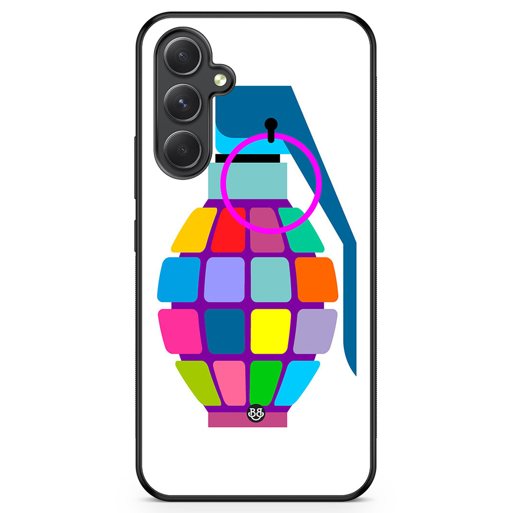 Samsung Galaxy A54 5G Case - Color hand grenade