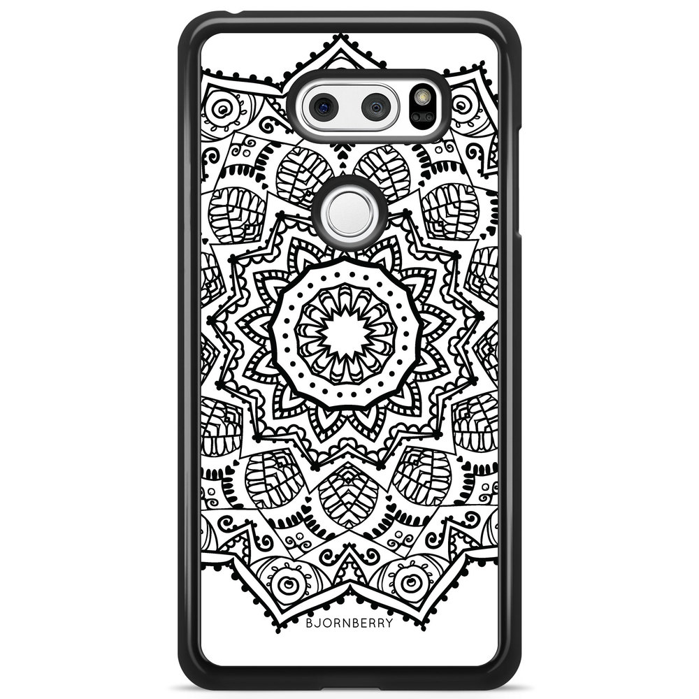 LG V30 Case - Black Mandala