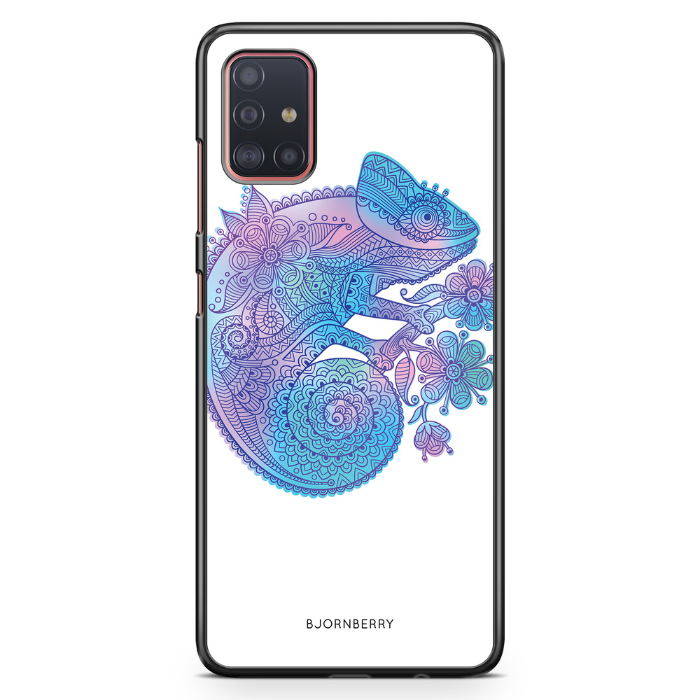 Samsung Galaxy A51 Case - Mandala Chameleon