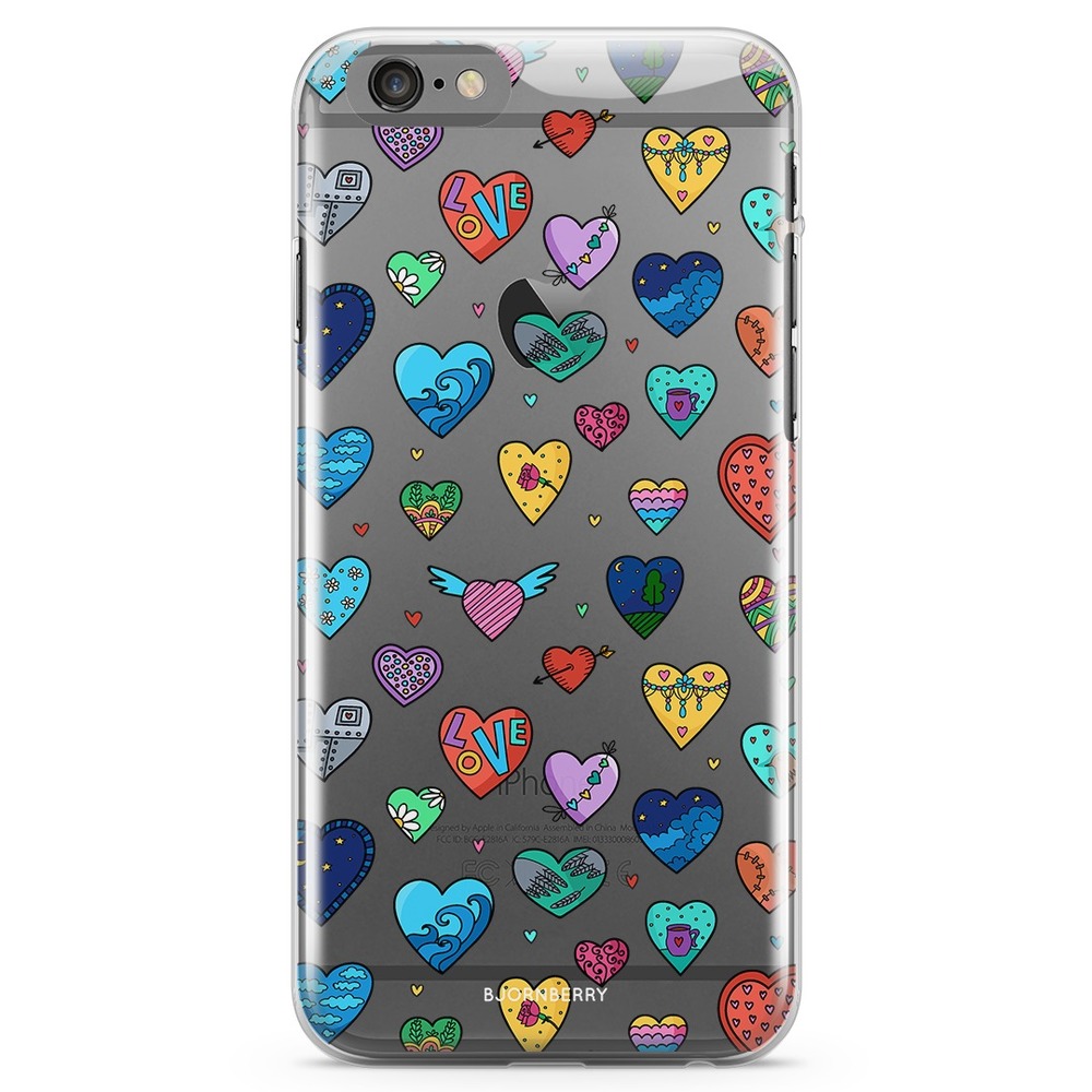 iPhone 6/6s TPU Case - Hearts