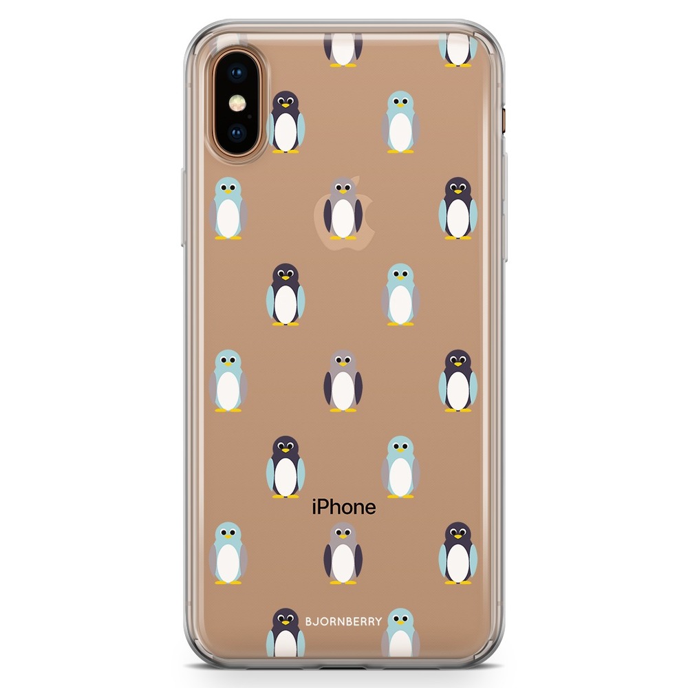 iPhone Xs Max Fashion Skal - Pingviner