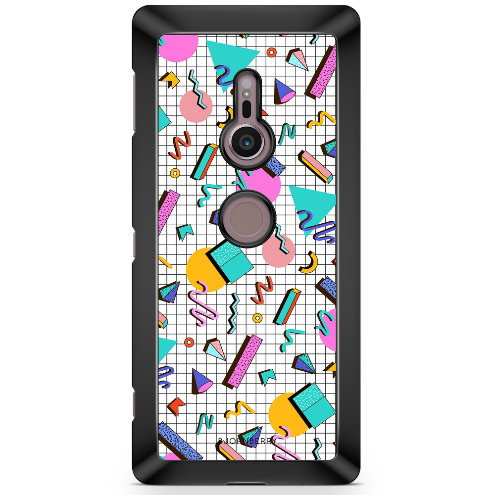 Sony Xperia XZ2 Case  - 80s Pattern