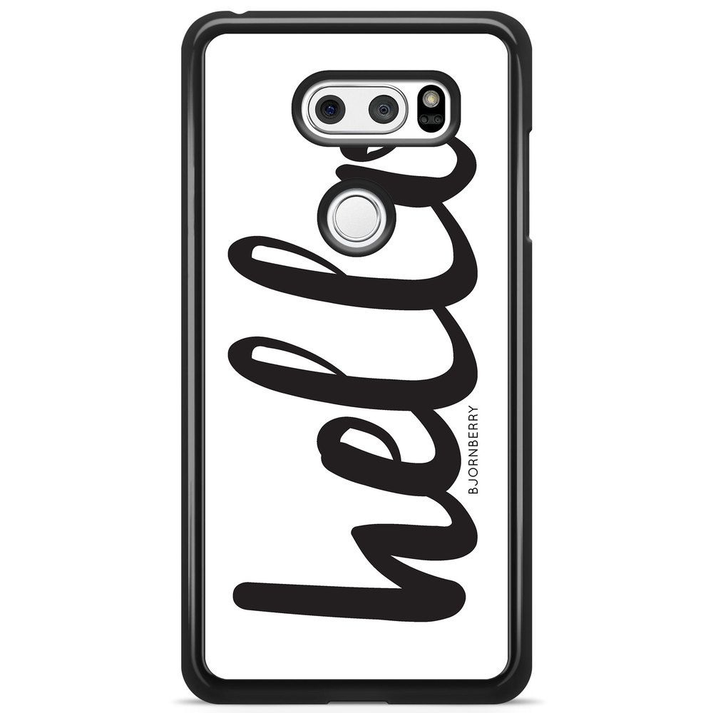 LG V30 Case - Hello Black