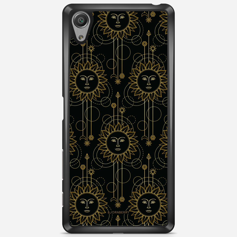 Sony Xperia X Performance Case - Gold Suns