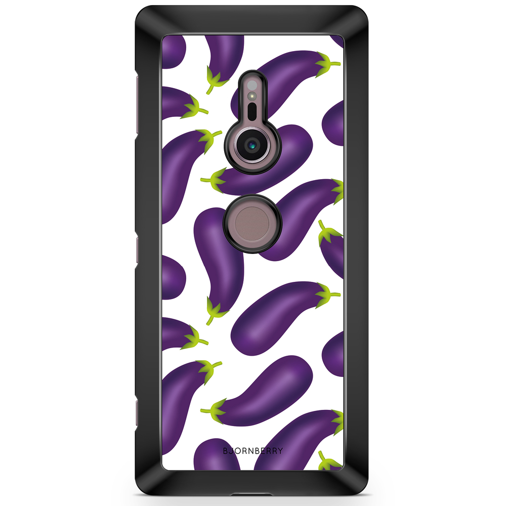 Sony Xperia XZ2 Case  - Eggplant Pattern