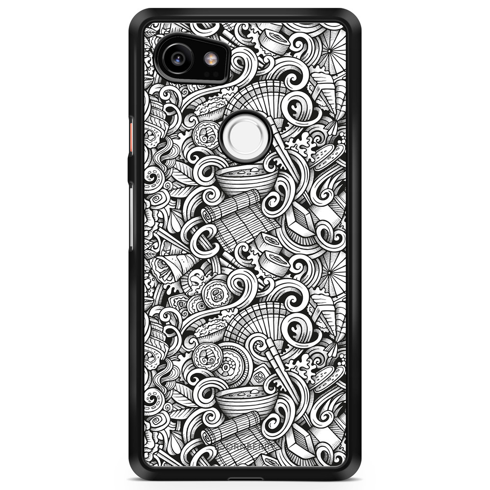 Google Pixel 2 XL Case - Japanese Pattern