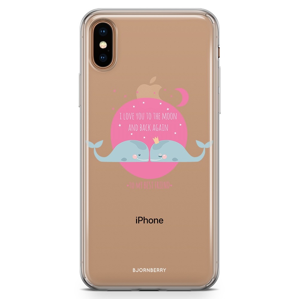 iPhone Xs Max Fashion Skal - Love You To The Moon