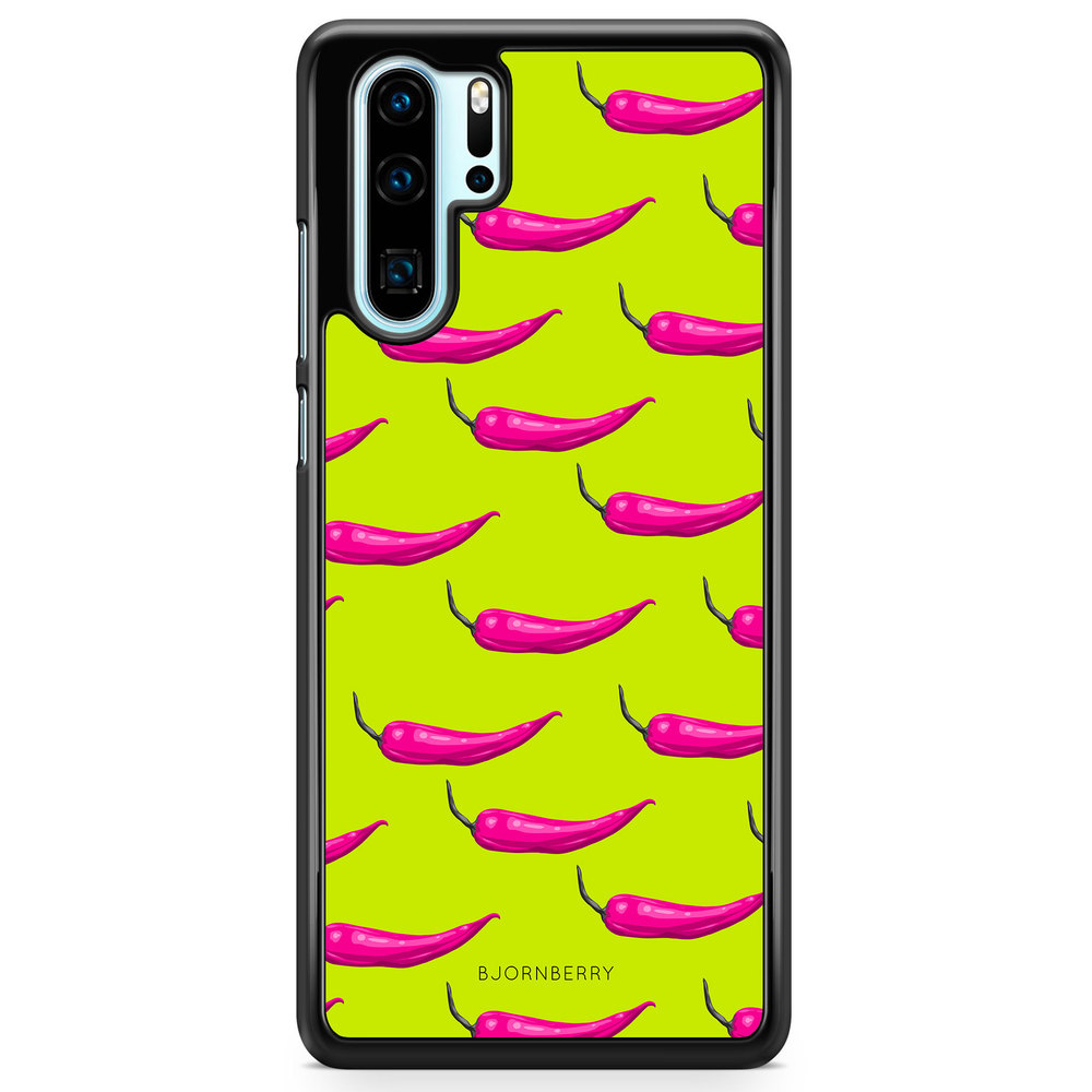 Huawei P30 Pro Case - Chilli Pattern