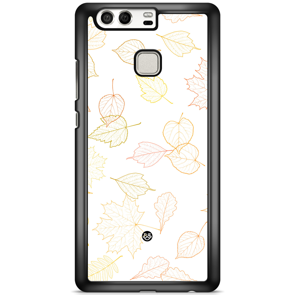 Huawei P9 Plus Case - White and Leaves