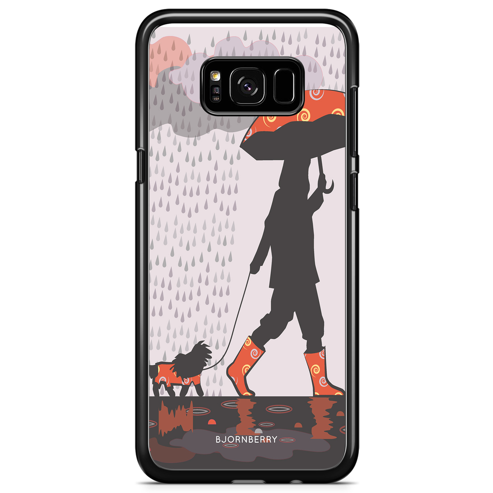 Samsung Galaxy S8 Case - Walking In The Rain