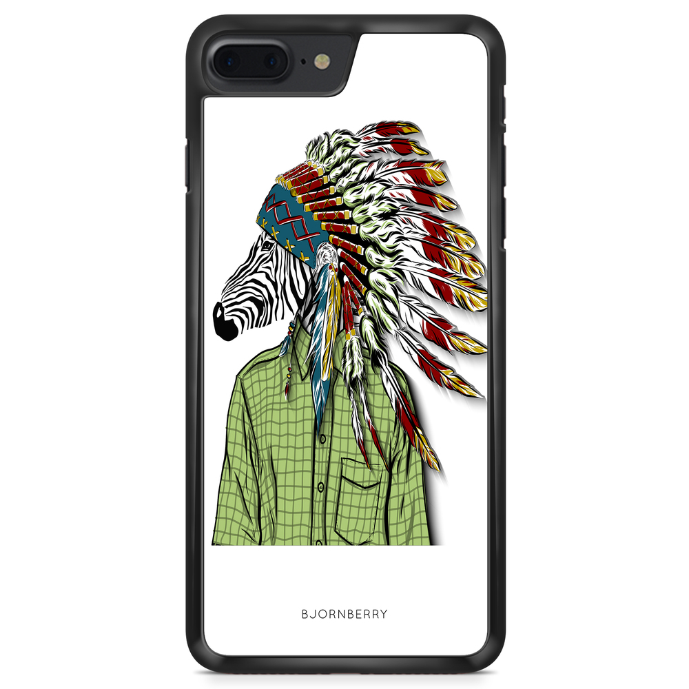 iPhone 8 Plus Case - Hipster Zebra