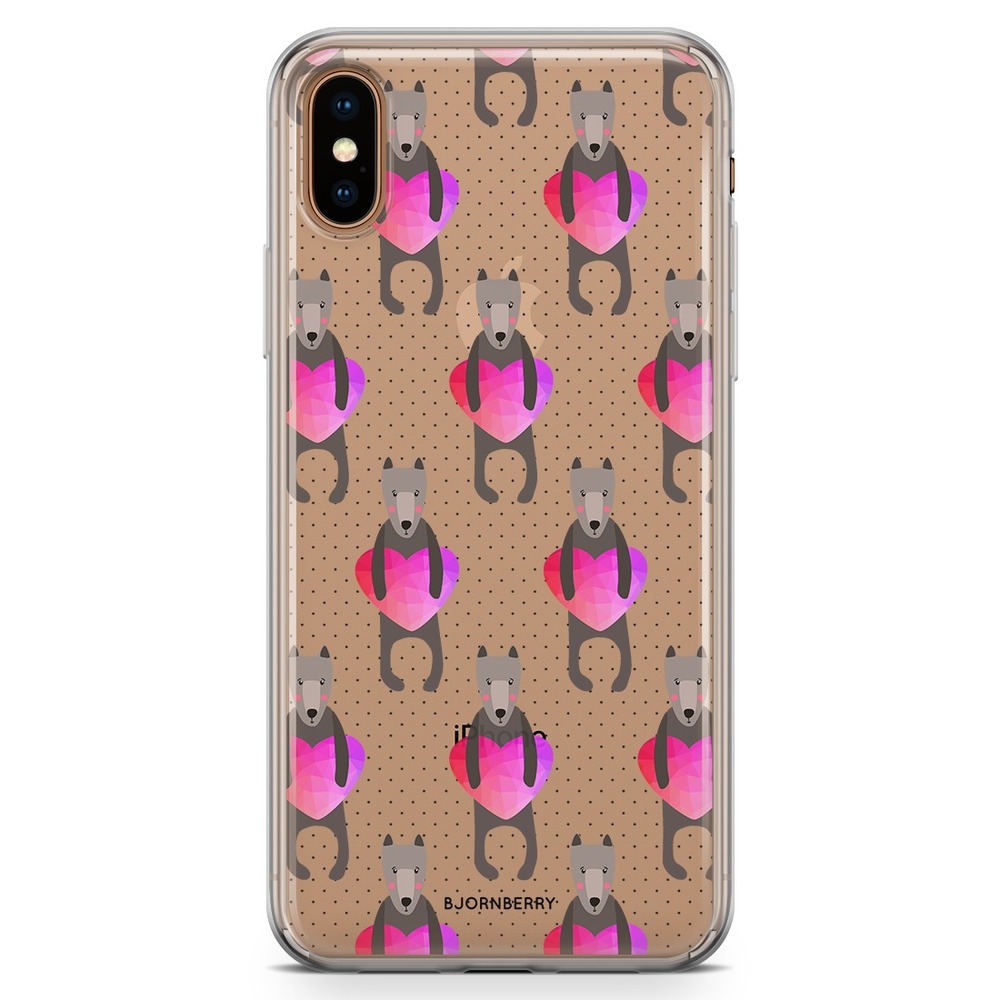 iPhone Xs Max Fashion Case - Dogs & Hearts