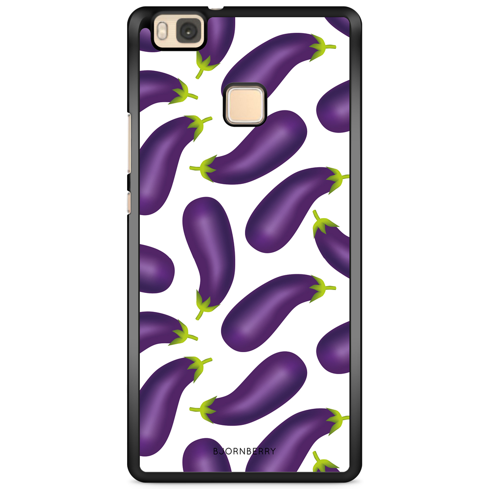 Huawei P9 Lite Case - Eggplant Pattern