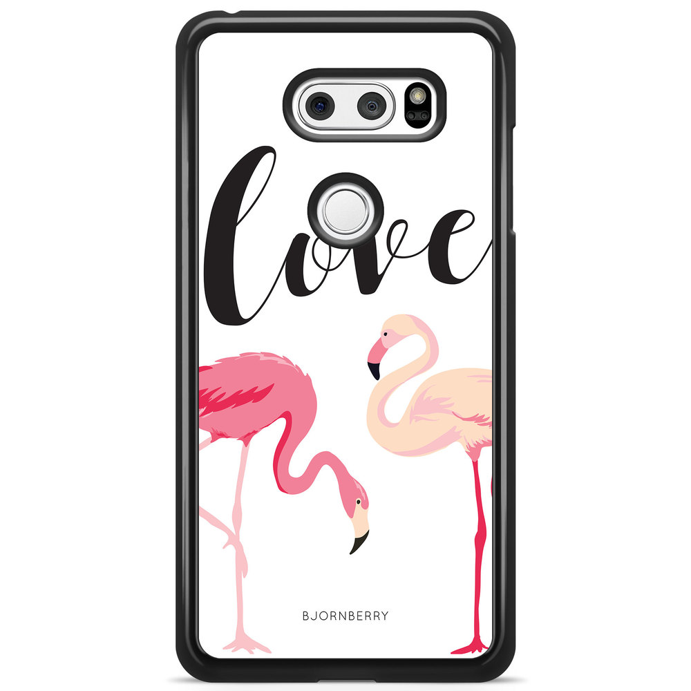 LG V30 Case - Love Flamingo