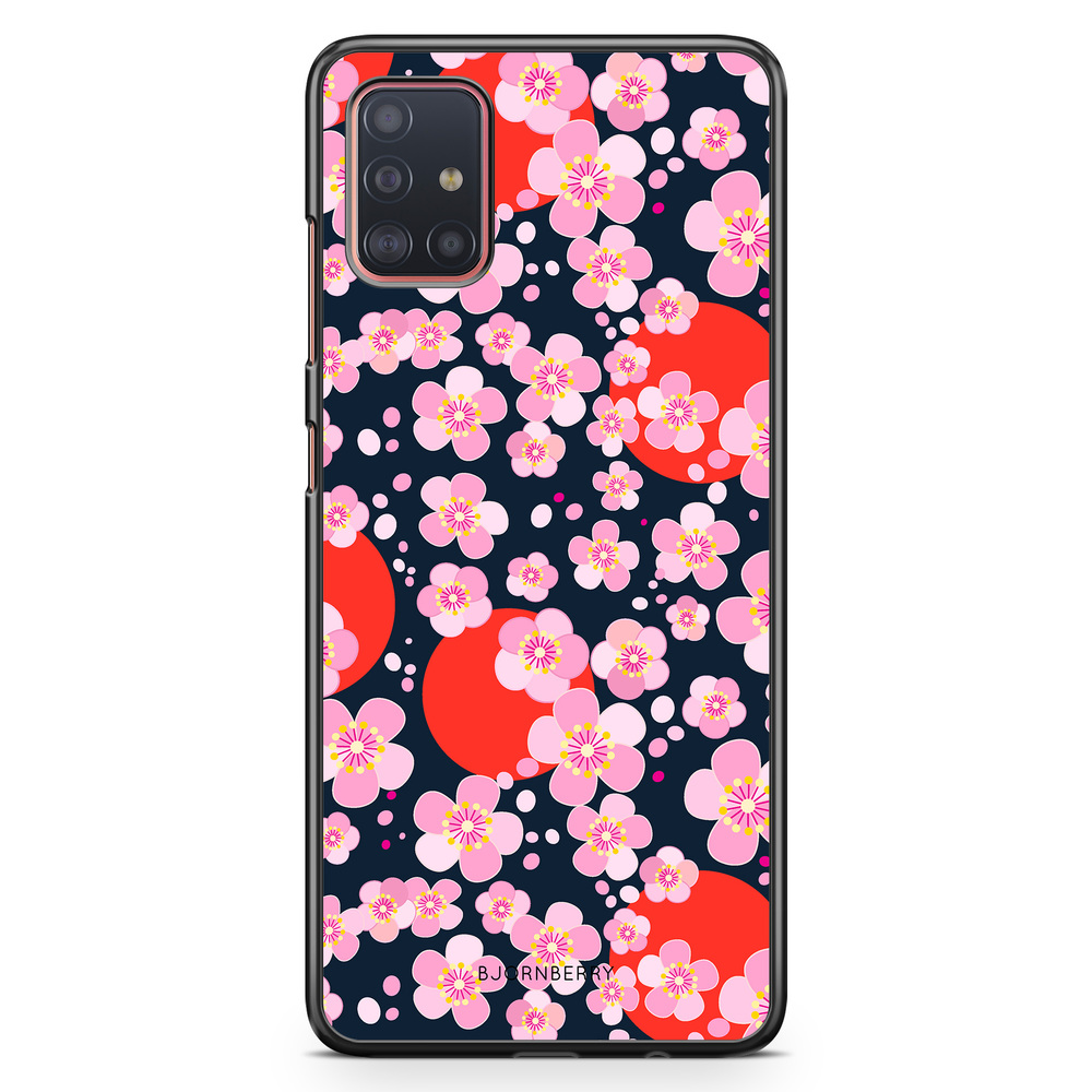 Samsung Galaxy A51 Case - Japanese Flowers