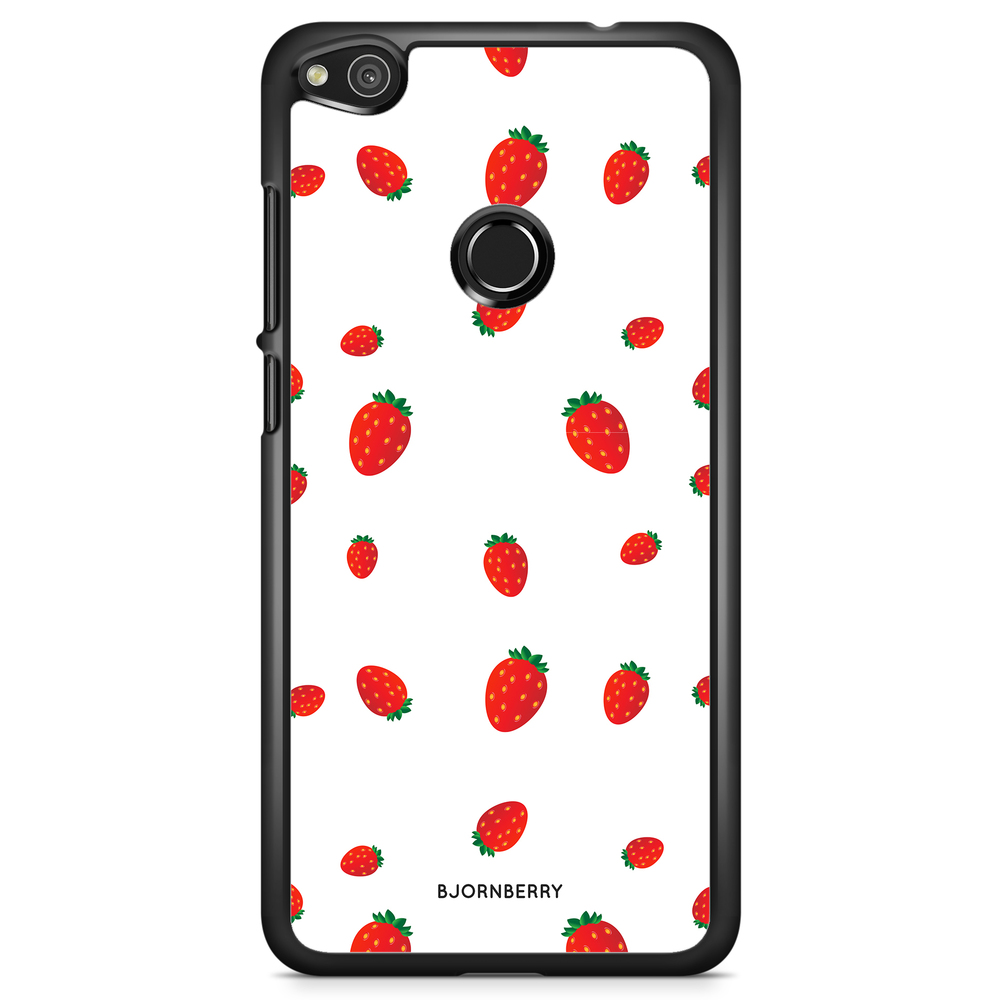 Huawei Honor 8 Lite Case - Strawberry Pattern