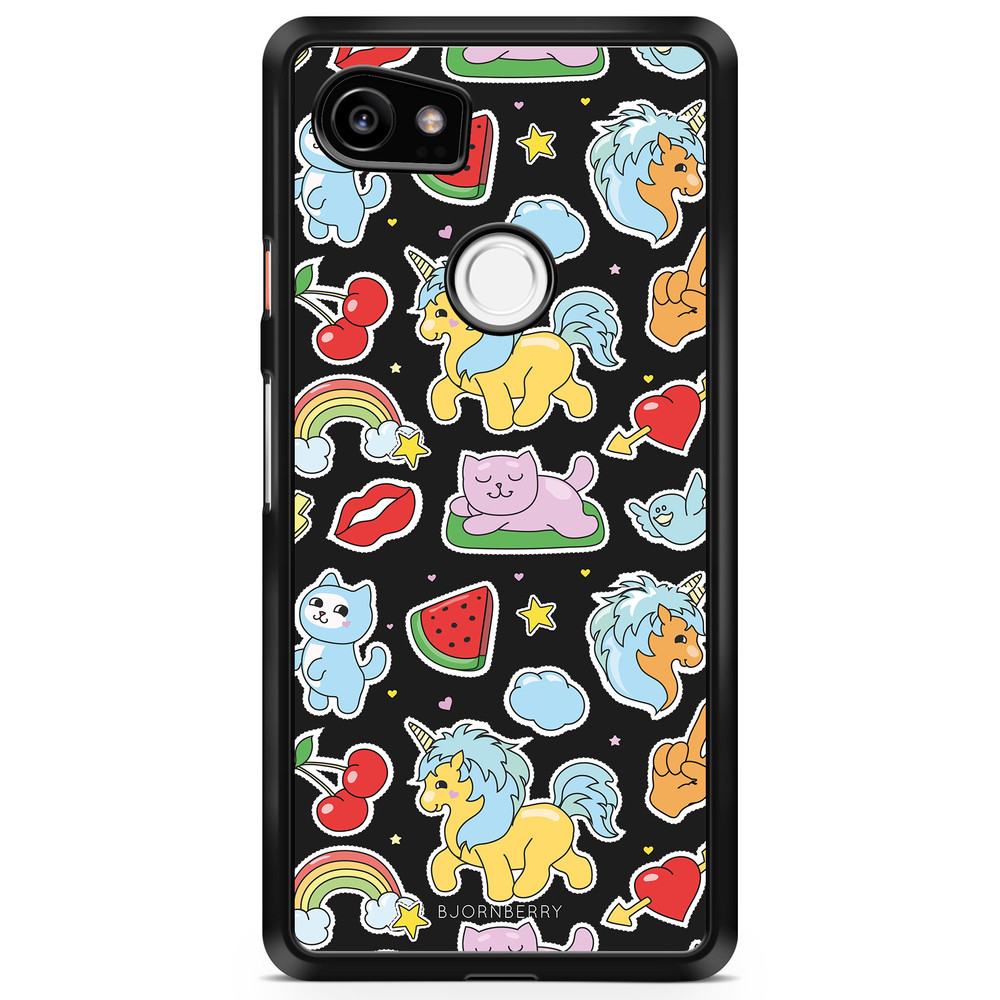 Google Pixel 2 XL Case - Cute Stickers