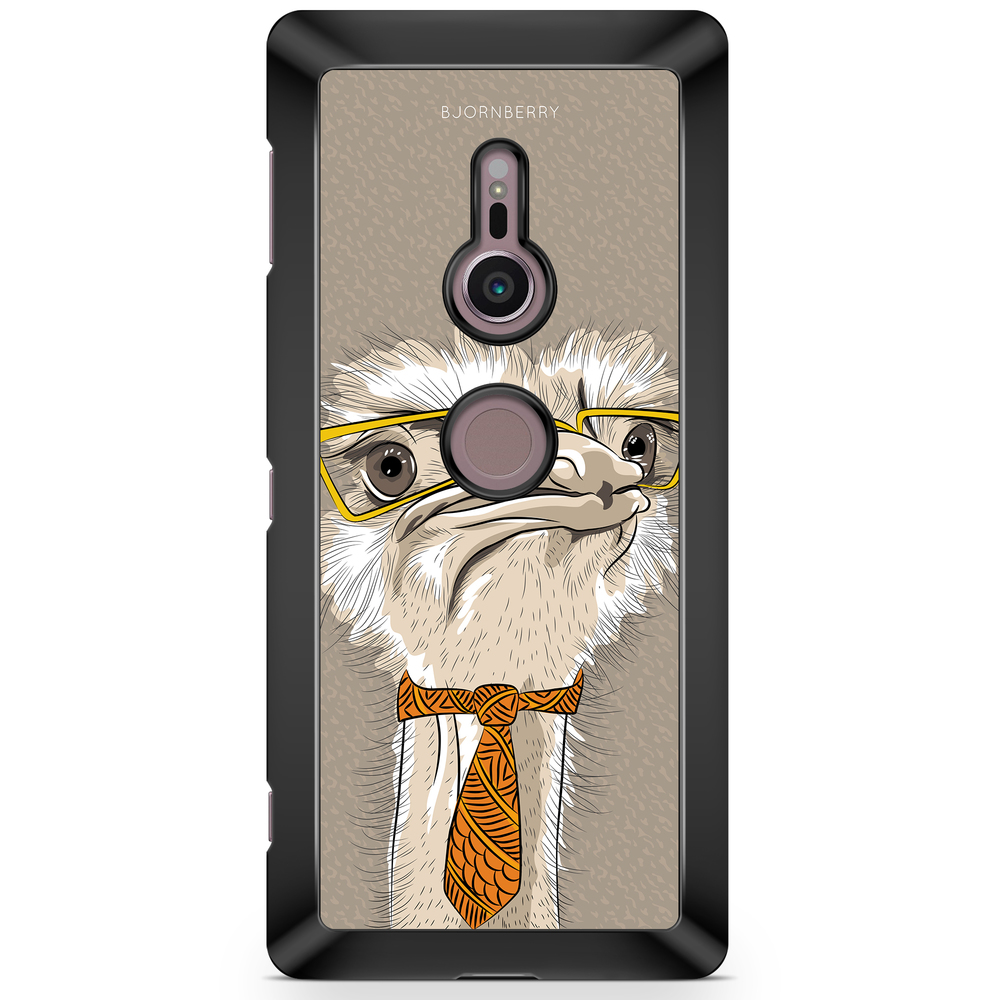 Sony Xperia XZ2 Case  - Hipster Ostrich