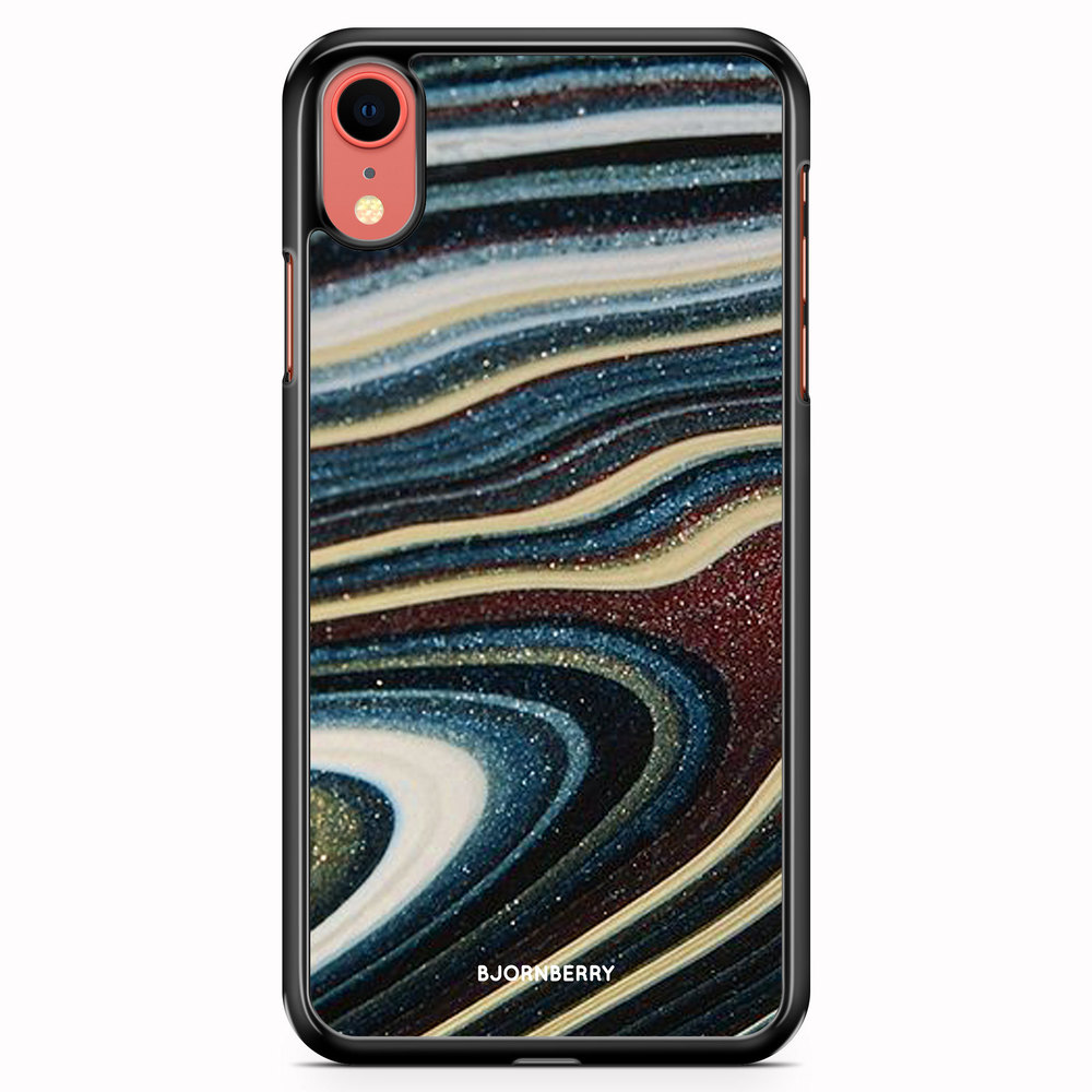 iPhone XR Case - Malachite Pattern
