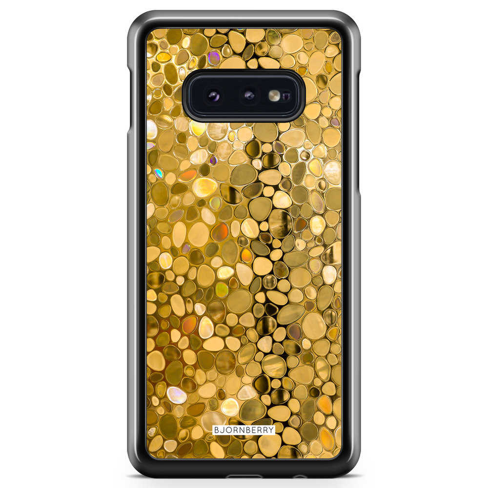 Samsung Galaxy S10e Case - Stained Glass Gold