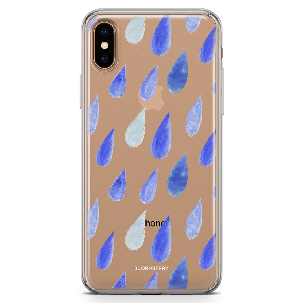 iPhone Xs Max Fashion Case - Rain Drops