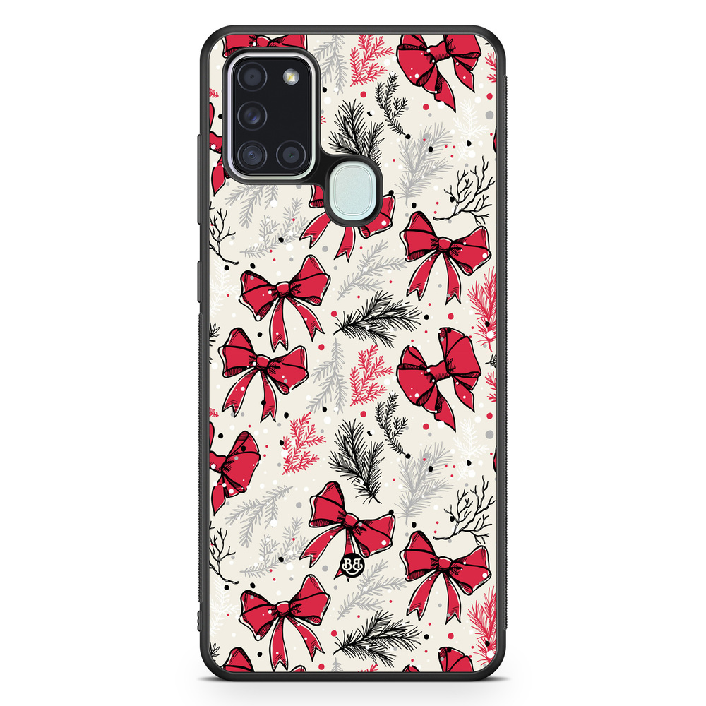 Samsung Galaxy A21s Case - Christmas Bows
